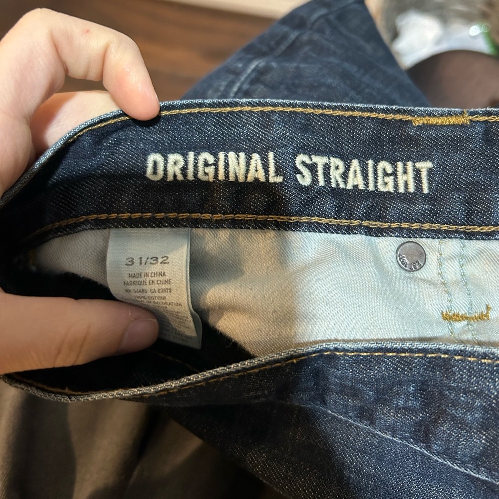 Men’s American Eagle Original Straight Leg Jeans - Picture 5 of 7
